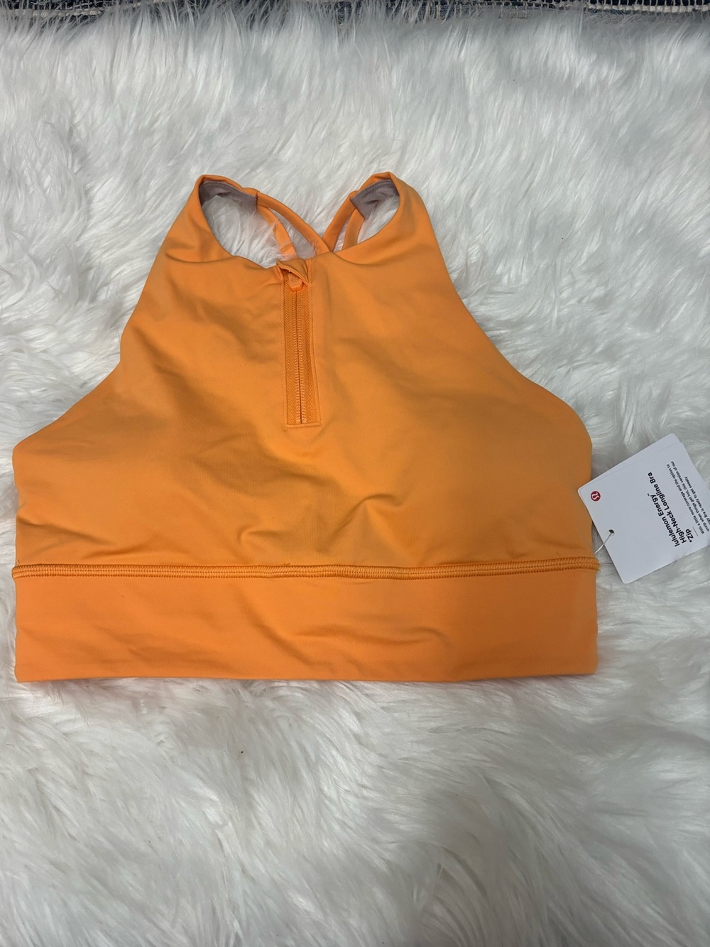 ❗️NWT❗️* | Lululemon | energy high neck longline bra. Size 6.